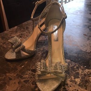 INC sparkling heels